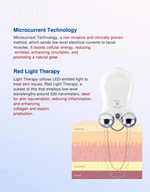 MikRa Pro Microcurrent + Red Light Therapy Device